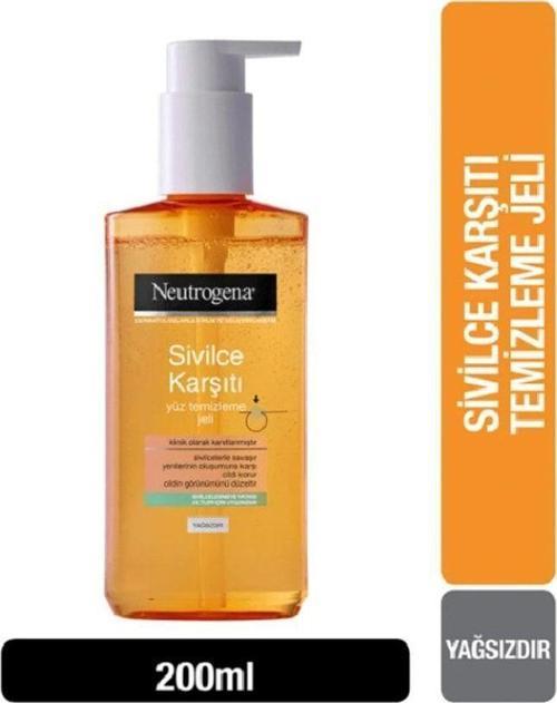 Sivilce Karşıtı Yağsız Yüz Temizleme Jeli 200 Ml