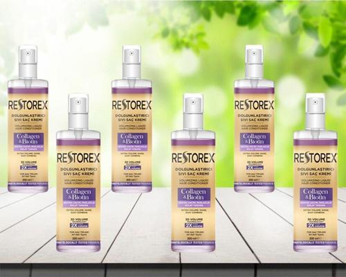 Dolgunlaştırıcı Sıvı Saç Kremi Kolajen & Biotin 200 Ml 6 Adet