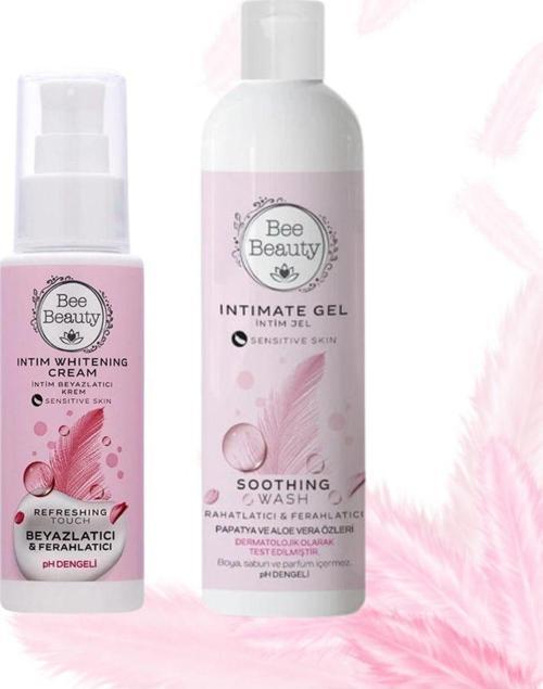 İntim Beyazlatıcı Krem - İntim Yıkama Jeli 250 Ml 2Li Set