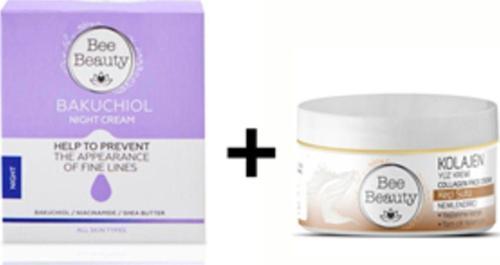 Keçi Sütü Kolajen Yüz Kremi 50 Ml Bakuchiol Gece Kremi 50 Ml