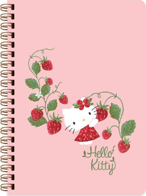 A5 Sert Kapak Spiralli Defter - Pembe