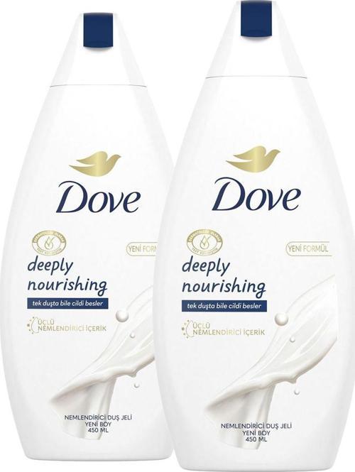 Nemlendirici Duş Jeli Deeply Nourishing 450Ml X2