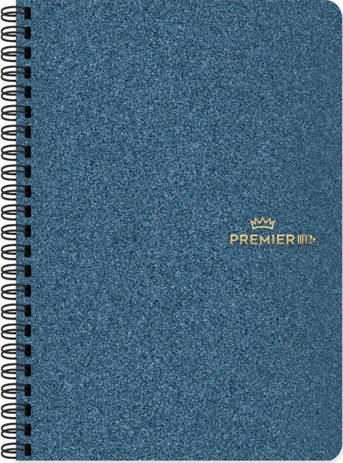Keskin 17x24 Sert Kapak Ayraçlı Spiralli Premier Ofc4 Defter - Mavi