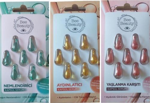 Süper 3 Lü Kapsül Serum Seti ( Yaşlanma Karşıtı + Nemlendirici + Aydınlatıcı )