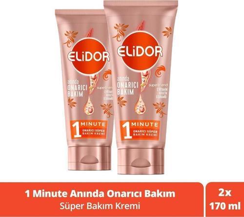 Superblend 1 Minute Onarıcı Süper Saç Bakım Kremi Anında Onarıcı Bakım 170 Ml X2