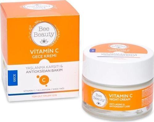 Vitamin C Gece Kremi Antioksidan Koyu Leke Karşıtı 50 Ml