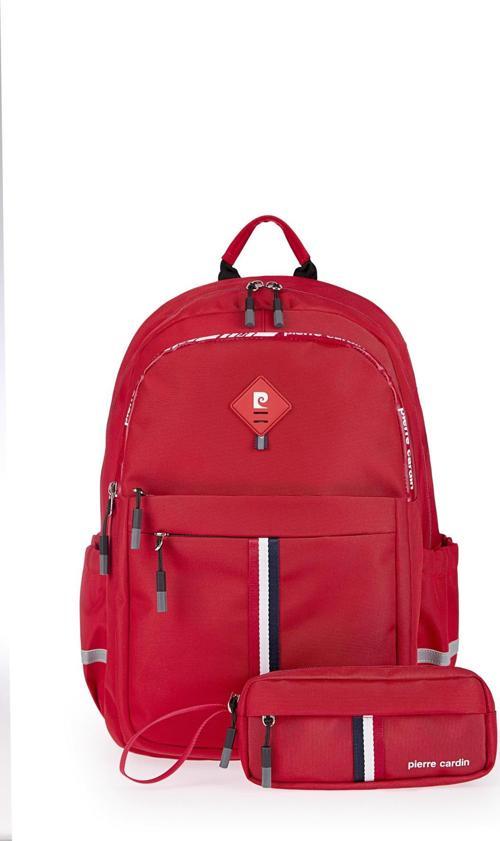Unisex Okul Çanta Seti PCSET07PCT18001102-Kırmızı