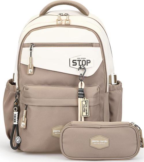 Unisex Okul Çanta Seti PCSET07PC1882304-Bej