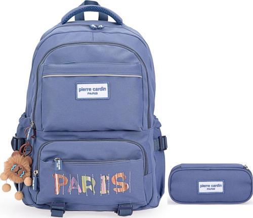 Unisex Okul Çanta Seti PCSET07PC34402-Mavi