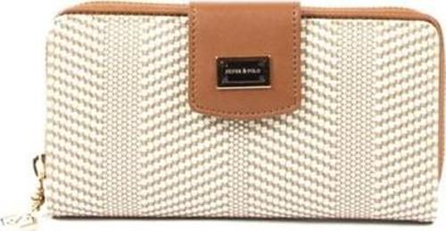Kadın Cüzdan & Kartlık 928-34749 SILVER POLO CÜZDAN M132 BEJ-MAT TABA