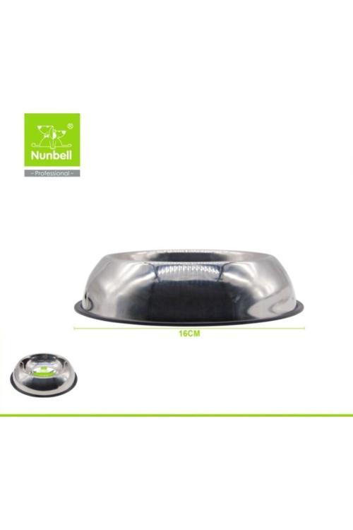 Çelik Oval Mama Ve Su Kabı 16 Cm