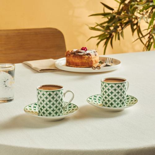 Asya 2 Kişilik Kahve Fincanı