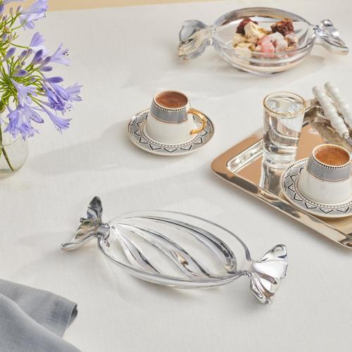 Candy Dekoratif Tabak 23,5x11,3 cm