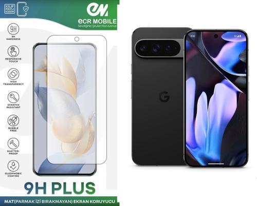 Google Pixel 9 Pro XL ile Uyumlu Ekran Koruyucu MAT Parmak İzi Bırakmayan Esnek Nano Kırılmayan