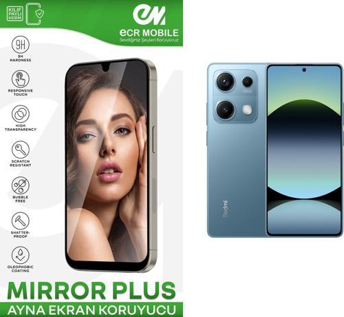Redmi Note 14S ile Uyumlu Esnek Ayna(Mirror) 9H Nano Ekran Koruyucu