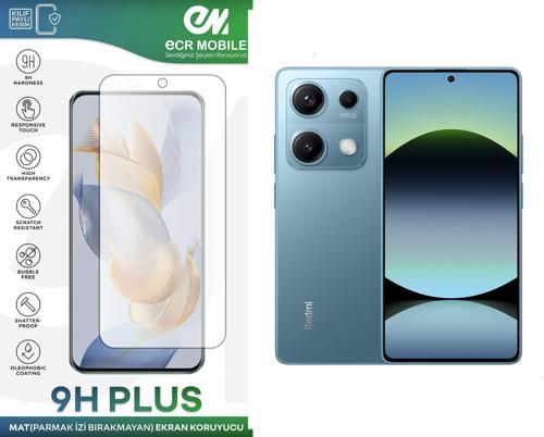 Redmi Note 14S ile Uyumlu Ekran Koruyucu MAT Parmak İzi Bırakmayan Esnek Nano Kırılmayan