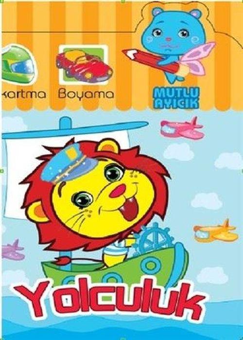Mutlu Ayıcık Yolculuk Boyama Kitabı