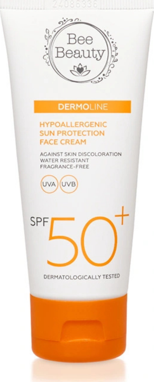Hipoalerjenik Yüz Güneş Kremi SPF 50+ – Hassas Ciltler İçin Yüksek Koruma, 50 ml