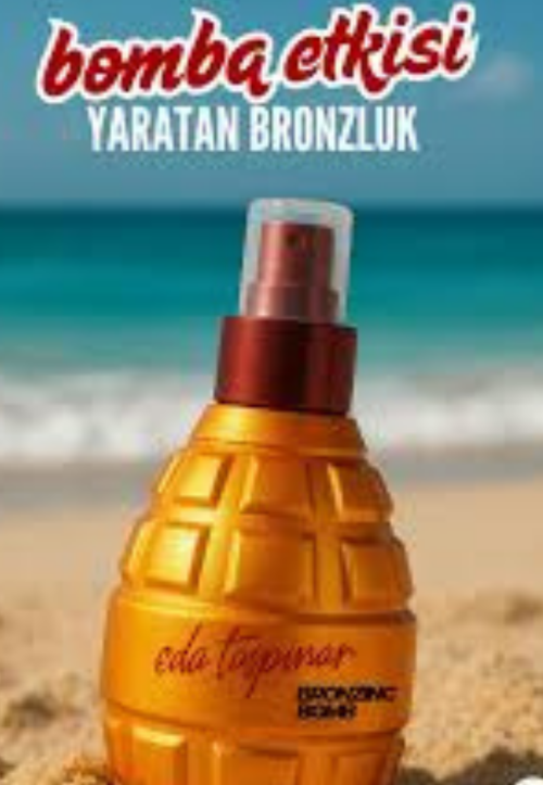 Bronzing Bomb SPF0 200 ml – Yoğun Bronzlaştırıcı Yağ, Altın Tonlu Bronzluk, Doğal İçerikli Güneş Ürünü