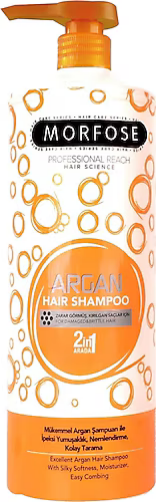 Argan Şampuan – 1000 ml | Kırılgan ve Zarar Görmüş Saçlar İçin Onarıcı & Nemlendirici Saç Bakımı