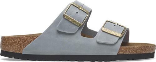 Kadın Terlik 1029253 Birkenstock ARIZONA LEOI Basalt Gray