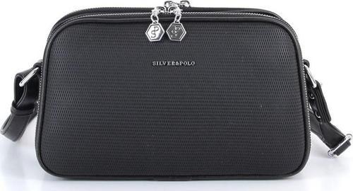 Kadın Omuz Çantası 899-30039 SILVER POLO M86 SİYAH-MAT SİYAH