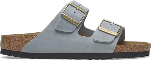 Kadın Terlik 1029253 Birkenstock ARIZONA LEOI Basalt Gray