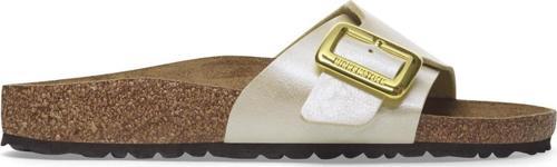 Kadın Terlik 1029393 Birkenstock CATALINA CUSHION BUCKLE BF GRACEFUL Pearl White