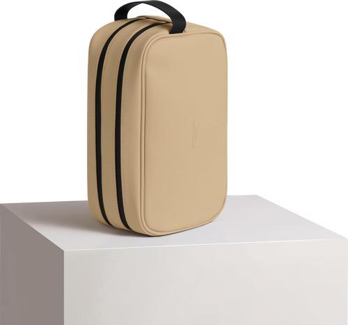 Spläsh Toiletry Double Zipped Bag - Latte