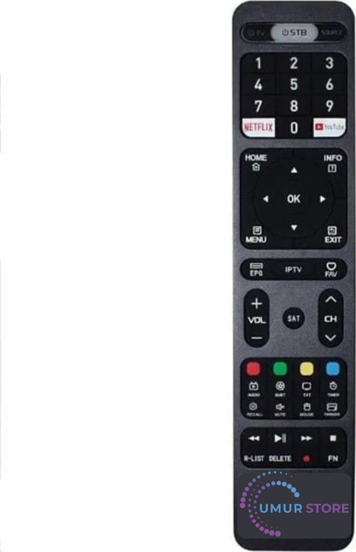 BIZ10 4K Ultra HD Android TV Uydu Kumandası
