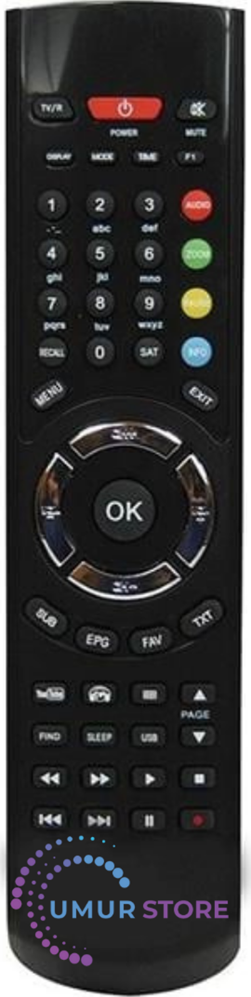 Fortecstar FSHD-4800 PVR Uydu Alıcı Kumandası
