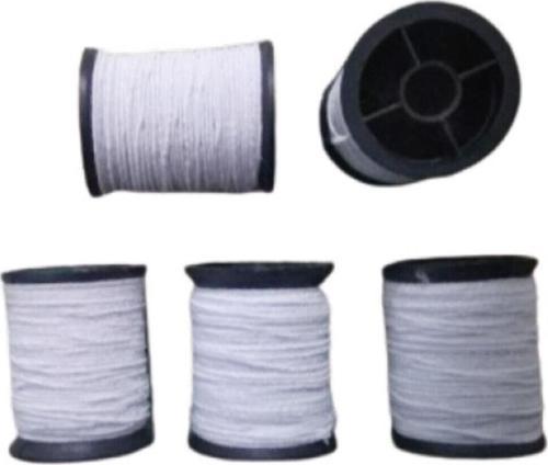 Beyaz Makara Lastik Ip 5 Adet