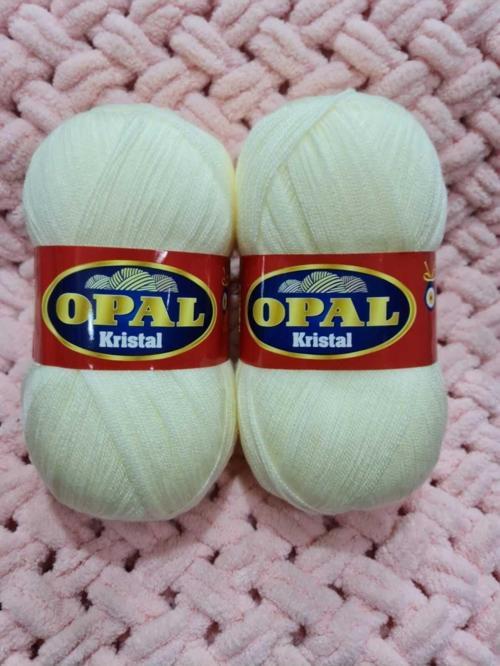 2 Adet 100 Gr Krem 475 Metre Lif Ipliği.Tığ Numarası (4 No.1.60 Mm) Dir