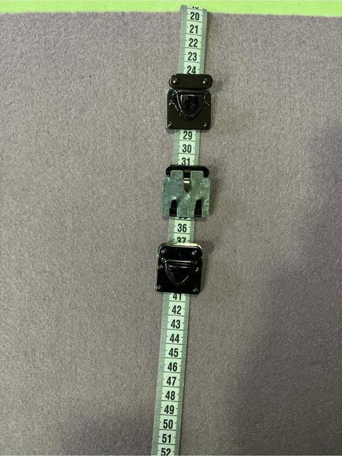 Paslanmaz Ve Solmaz Metal Çanta Kilidi En 3 Cm Boy 3 Cm (3 Adet)