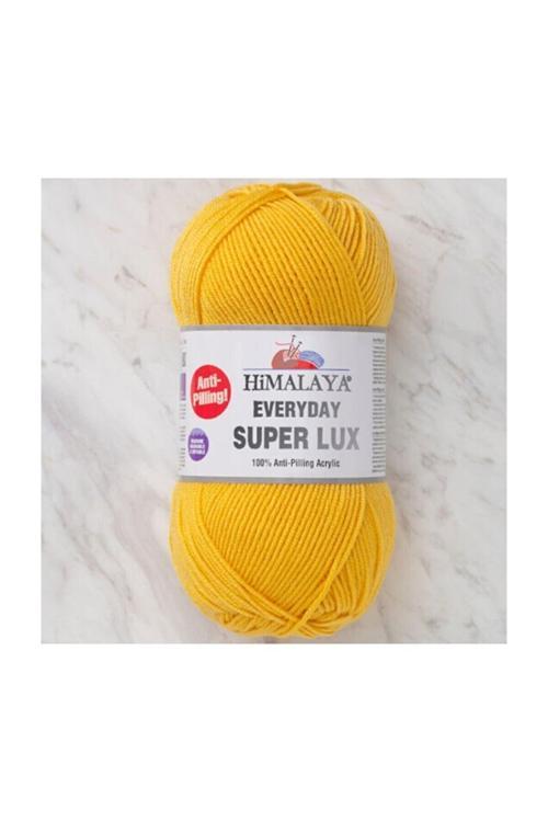 Açık Sarı Everyday Süperlux El Örgü Ipi 5'Li Paket 73405
