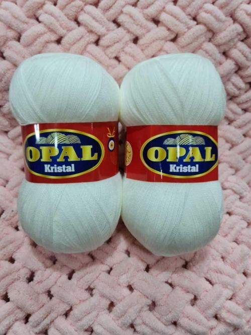 2 Adet 100 Gr Beyaz 475 Metre Lif Ipliği.Tığ Numarası (4 No.1.60 Mm) Dir