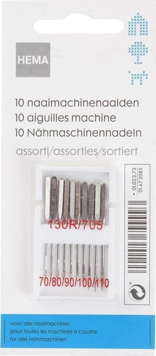 Dikiş Makinesi Iğneleri, 10 Adet 130R/705