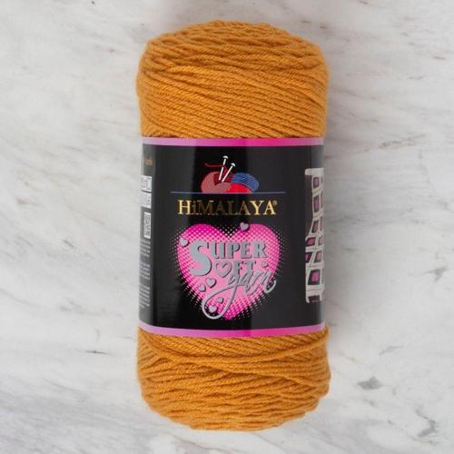 Süper Soft Yarn Hardal El Örgü Ipi -80847