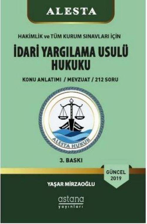 Alesta 2020 İdari Yargılama Hukuku