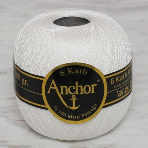 Merserize Dantel Ipi 6 Katlı 100 Gram Çapa 70 No
