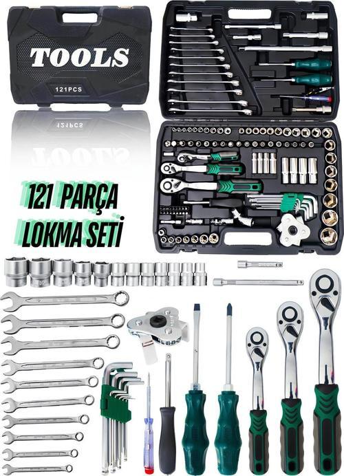 121 PARÇA LOKMA SETİ (72 DİŞ PRO) YEŞİL