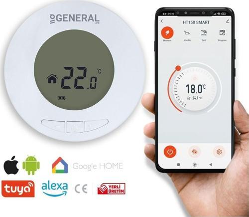 Ht150 Rf Smart Kablosuz Wi-Fi Kontrollü Akıllı Oda Termostatı