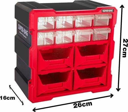 ASR-6009 12 Lİ MONOBLOK AVANDALIK ÇEKMECE SETİ