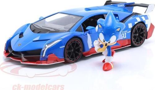Sonic Figür & Lamborghini Veneno 1:24 253255082