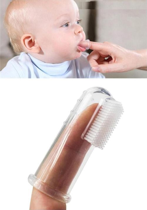 Silikon Parmak Diş Kaşıyıcı ve Jeli
