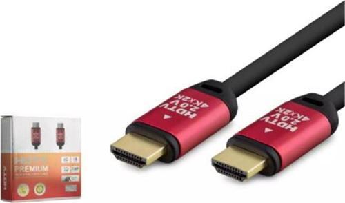 HDX2041 HDMI KABLO PVC 4K OD8.0 30M SİYAH