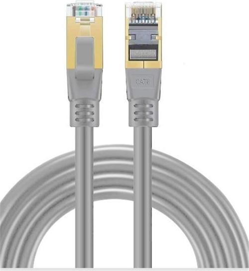 ICAT8-02G 2mt 100 yüzde 100 Bakır S-FTP 40Gbps 2000Mhz High Speed Kablo