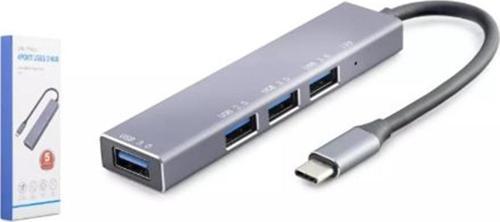 HADRON HDX7043 TYPE-C HUB 4-USB3.0 GRİ