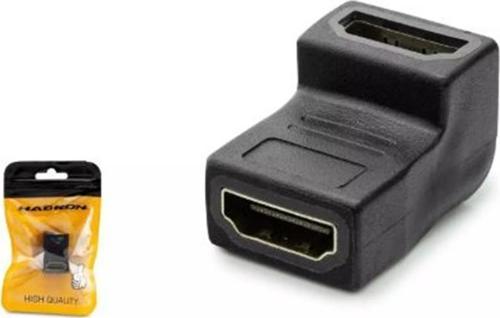 Hadron Hdx1269 Hdmi F To Hdmi F Çevirici L Tip Siyah
