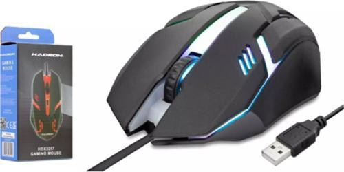 Hdx3257 Kablolu Oyuncu Mouse Rgb 800-1600 Dpi 140Cm Siyah
